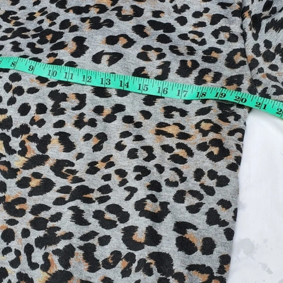 Zara animal print‎ Ling sleeve tee L - Picture 3 of 6
